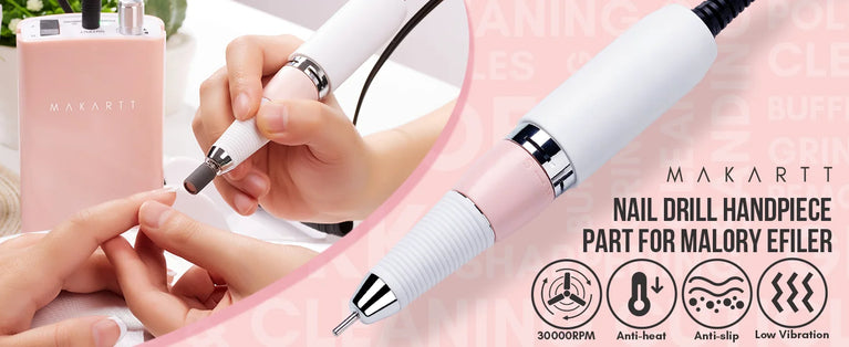 Makartt MALORY 30000RPM Nπ
Makartt MALORY 30000RPM Nail Drill Machine β Rechargeable & Portable Electric E-File for Acrylic & Gel Nails πail Drill Machine Rechargeable Portable Electric E File Remove Acrylic Gel with Nail Bits