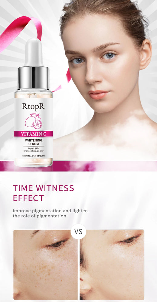 ✨ RtopR Vitamin C Whitening Serum – Brighten & Hydrate for a Radiant Glow ✨