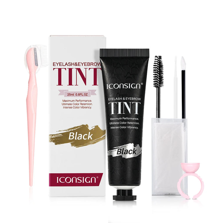 ICONSIGN Professional Lash & Brow Tint Kit – Long-Lasting, Waterproof & Smudge-Proof (60-90 Days)