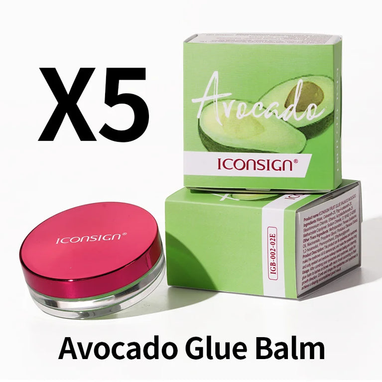 ICONSIGN 8g Fruits Glue Balm – Quick 10-Second Fix for Brow & Lash Lift | Waterproof & Long-Lasting Hold ✨