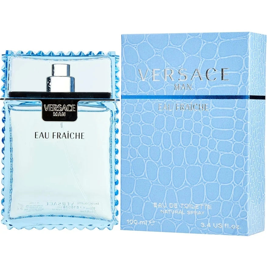 🌊 VERSACE EAU FRAÎCHE – Fresh & Long-Lasting Men's Eau de Toilette 🌊
