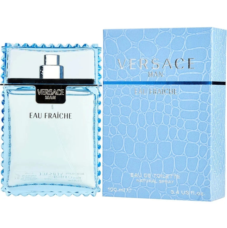 🌊 VERSACE EAU FRAÎCHE – Fresh & Long-Lasting Men's Eau de Toilette 🌊