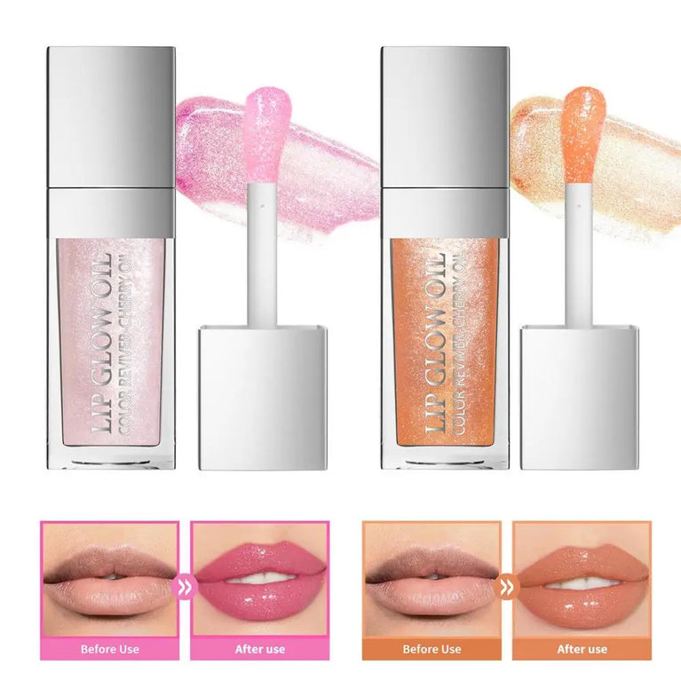 Crystal Jelly Lip Glow Oil – Hydrating, Nourishing & High-Gloss Lip Care 💋✨