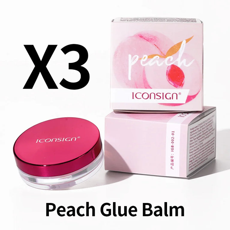 ICONSIGN 8g Fruits Glue Balm – Quick 10-Second Fix for Brow & Lash Lift | Waterproof & Long-Lasting Hold ✨