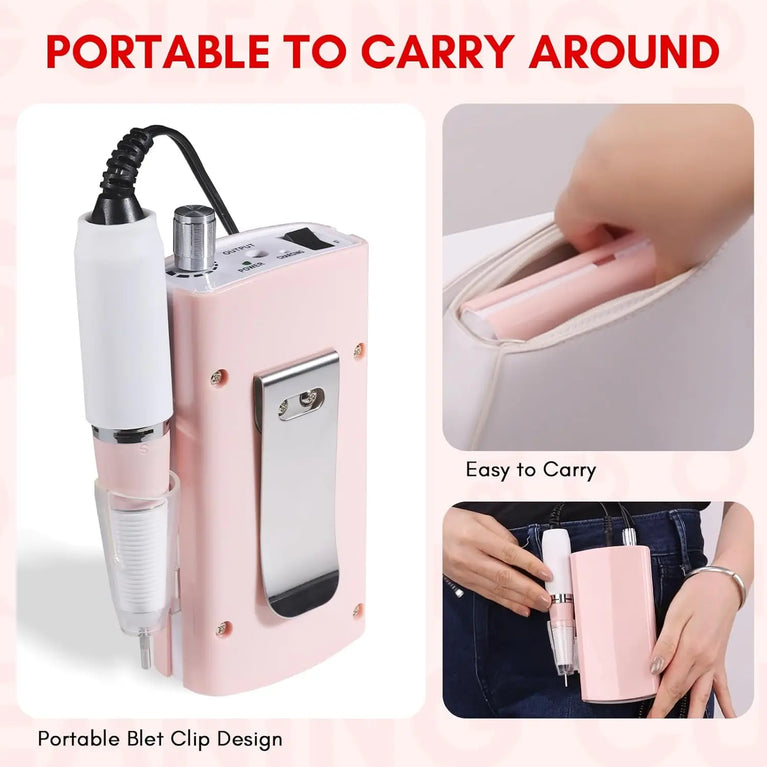 Makartt MALORY 30000RPM Nπ
Makartt MALORY 30000RPM Nail Drill Machine β Rechargeable & Portable Electric E-File for Acrylic & Gel Nails πail Drill Machine Rechargeable Portable Electric E File Remove Acrylic Gel with Nail Bits