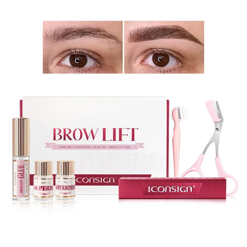 ICONSIGN DIY Brow Perm Kit – Long-Lasting Lift & Shape for Perfect Brows ✨