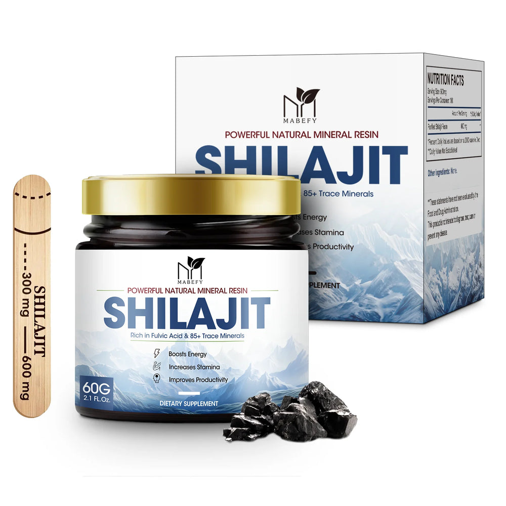 Pure Himalayan Shilajit Resin – Boost Metabolism, Immune Support & Vitality