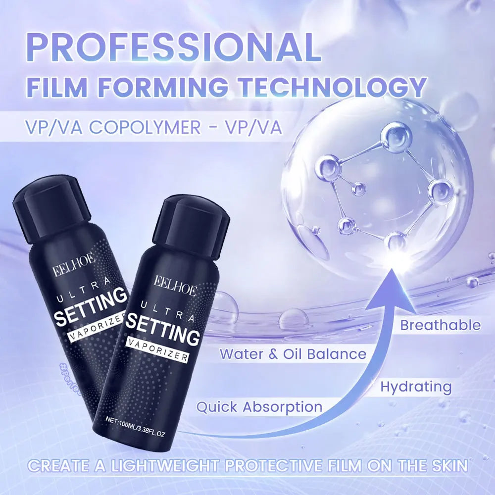 ✨ EELHOE -Long-Lasting Hydrating Setting Spray – Oil-Free Makeup Fixer for a Flawless Finish ✨