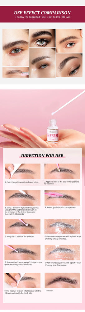 ICONSIGN DIY Brow Perm Kit – Long-Lasting Lift & Shape for Perfect Brows ✨