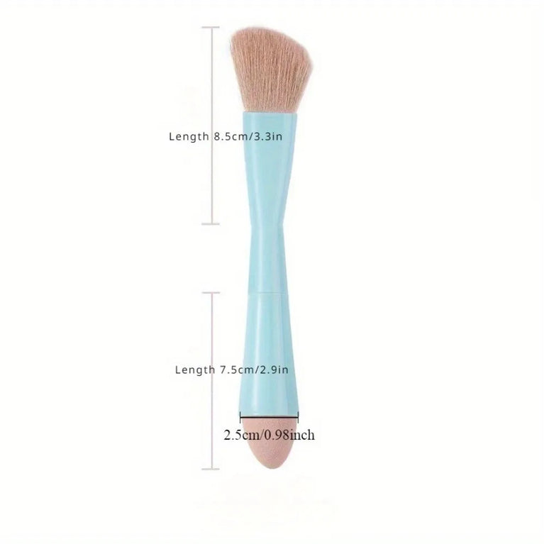 🌟 4-in-1 Multifunctional Makeup Brush – Portable, Travel-Friendly & All-in-One Beauty Tool 🌟