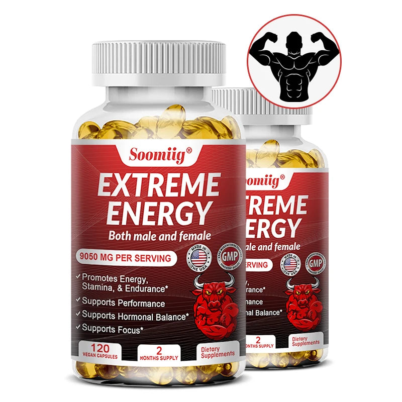 🔥 Ginseng Energy Booster – Natural Focus, Endurance & Performance Support! ⚡💪
