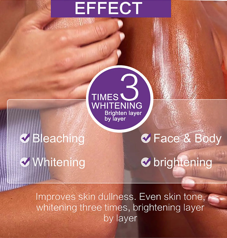 AILKE Glutathione Whitening Skincare Set – Hydrating & Even Skin Tone Solution ✨