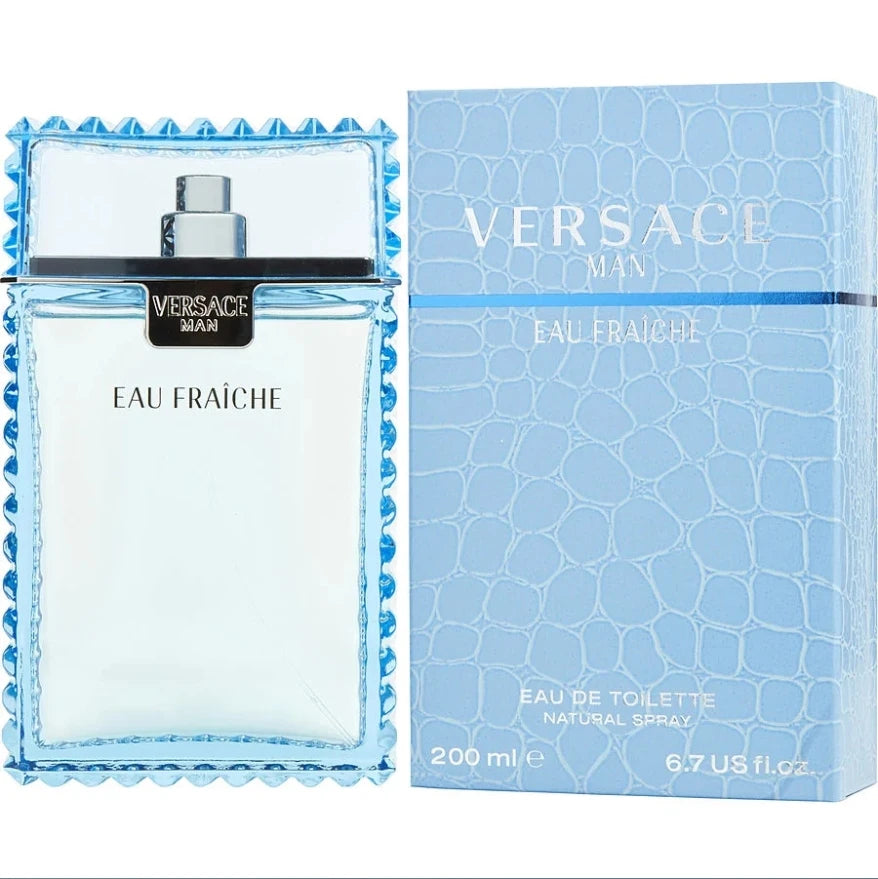 🌊 VERSACE EAU FRAÎCHE – Fresh & Long-Lasting Men's Eau de Toilette 🌊