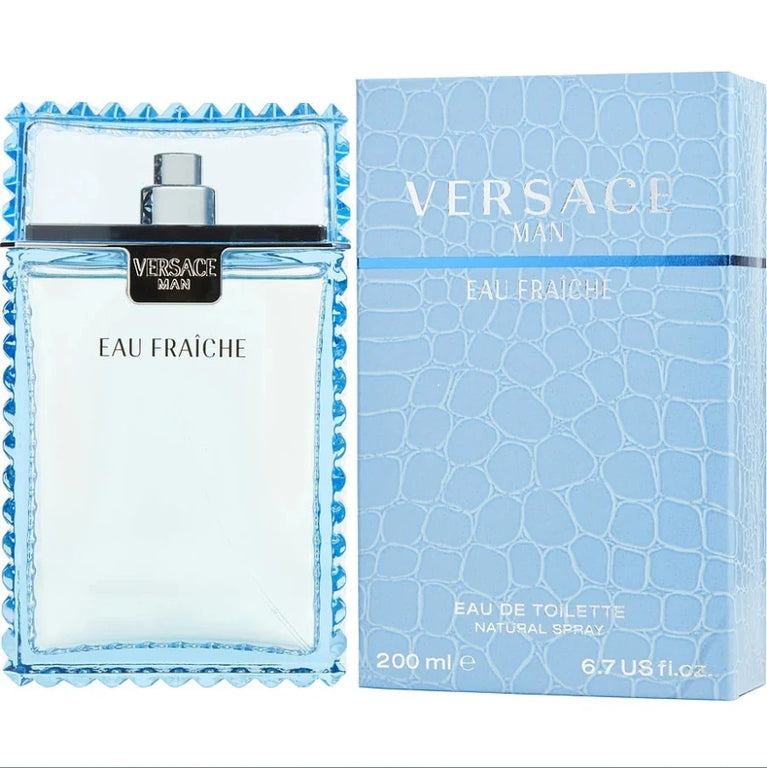 🌊 VERSACE EAU FRAÎCHE – Fresh & Long-Lasting Men's Eau de Toilette 🌊