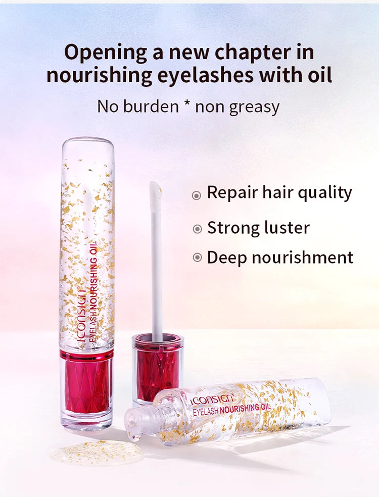 ICONSIGN Gold Essential Oil Lash & Brow Serum – Nourish, Lift & Strengthen ✨