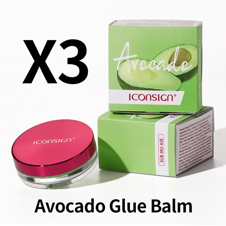ICONSIGN 8g Fruits Glue Balm – Quick 10-Second Fix for Brow & Lash Lift | Waterproof & Long-Lasting Hold ✨