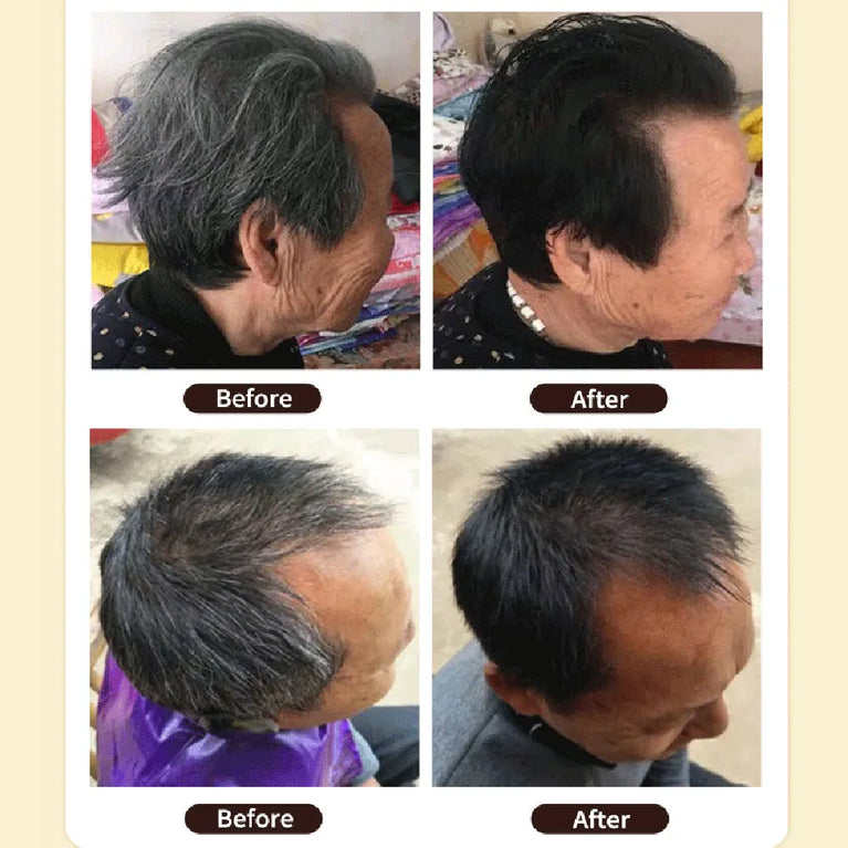 FAN KANG -Permanent Hair Dye Shampoo For Women Men Chestnut Coffee Black Fast Hair Coloring Dying Shampoo Natural Plant Essence Cream