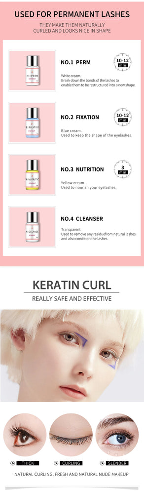 ICONSIGN Upgrade Lash Lift Kit – Long-Lasting Eyelash Curl & Volume (6-8 Weeks)