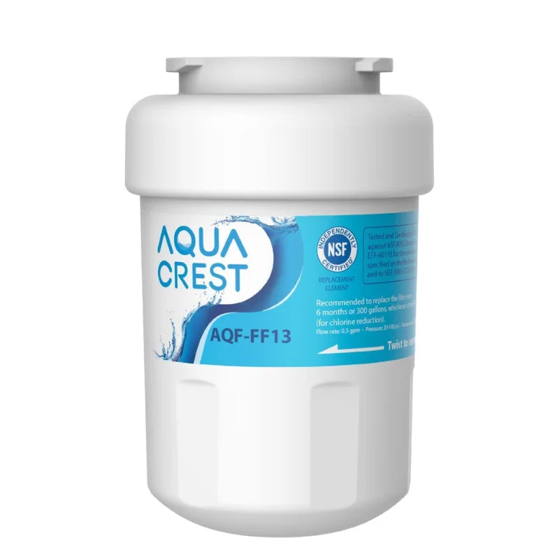 AQUA CREST AQF-FF13 Water Filter – Compatible with GE® SmartWater® MWF & Kenmore 9999 | Clean & Fresh Water 💧
