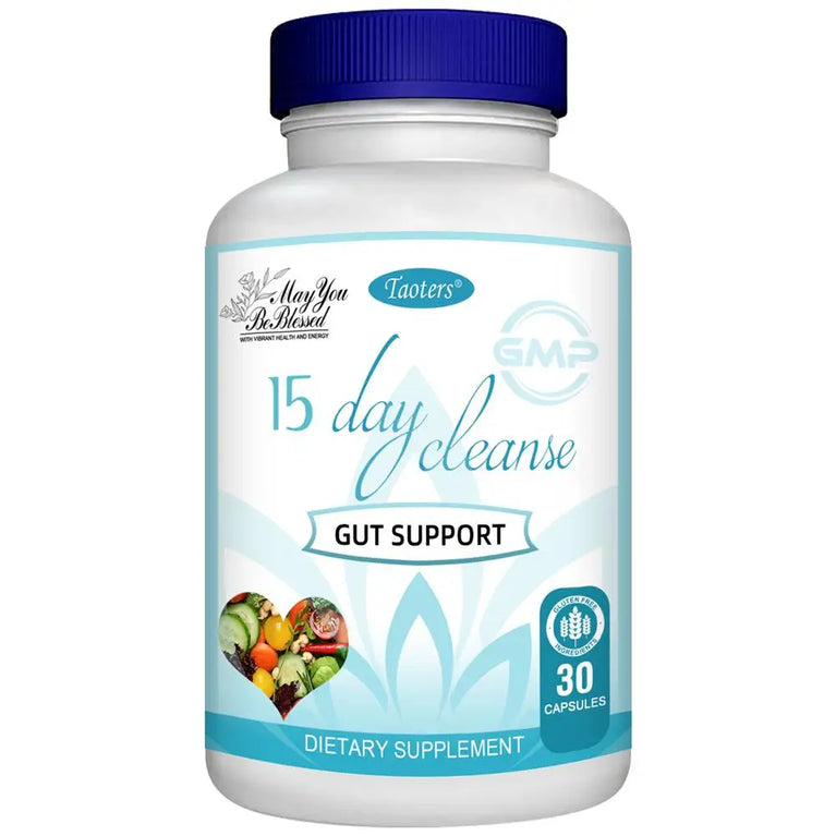 Gut and Colon Support 15-day Cleanse and Detox To Reduce Abdominal Pain, Bloating, Constipation and Aid Gut Health