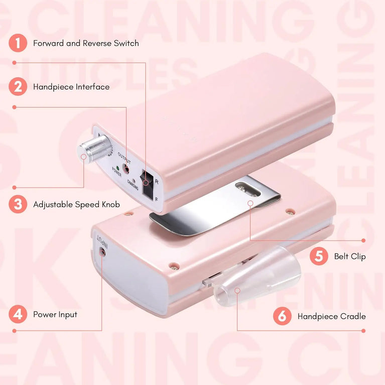 Makartt MALORY 30000RPM Nπ
Makartt MALORY 30000RPM Nail Drill Machine β Rechargeable & Portable Electric E-File for Acrylic & Gel Nails πail Drill Machine Rechargeable Portable Electric E File Remove Acrylic Gel with Nail Bits