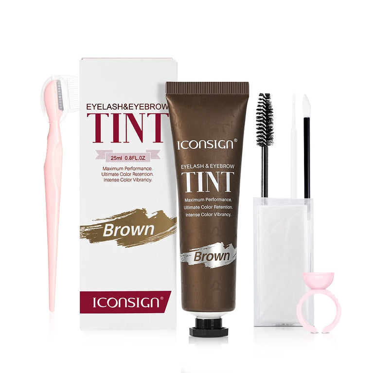 ICONSIGN Professional Lash & Brow Tint Kit – Long-Lasting, Waterproof & Smudge-Proof (60-90 Days)
