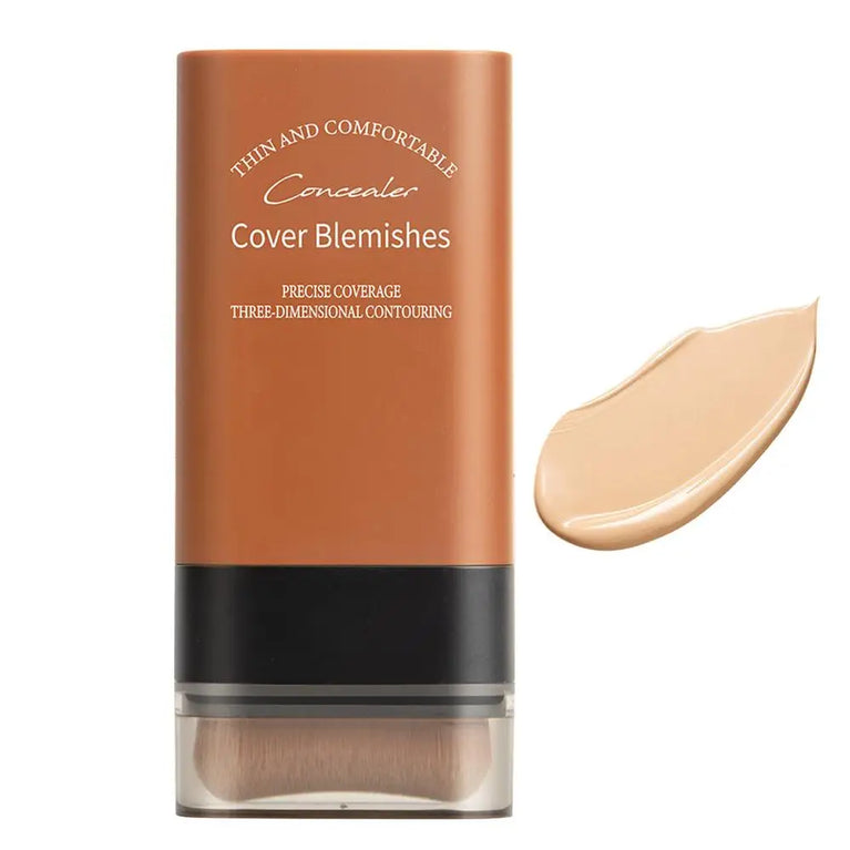 Cover Blemishes -Matte Foundation Stick – Full Coverage, Waterproof & Oil-Control Makeup