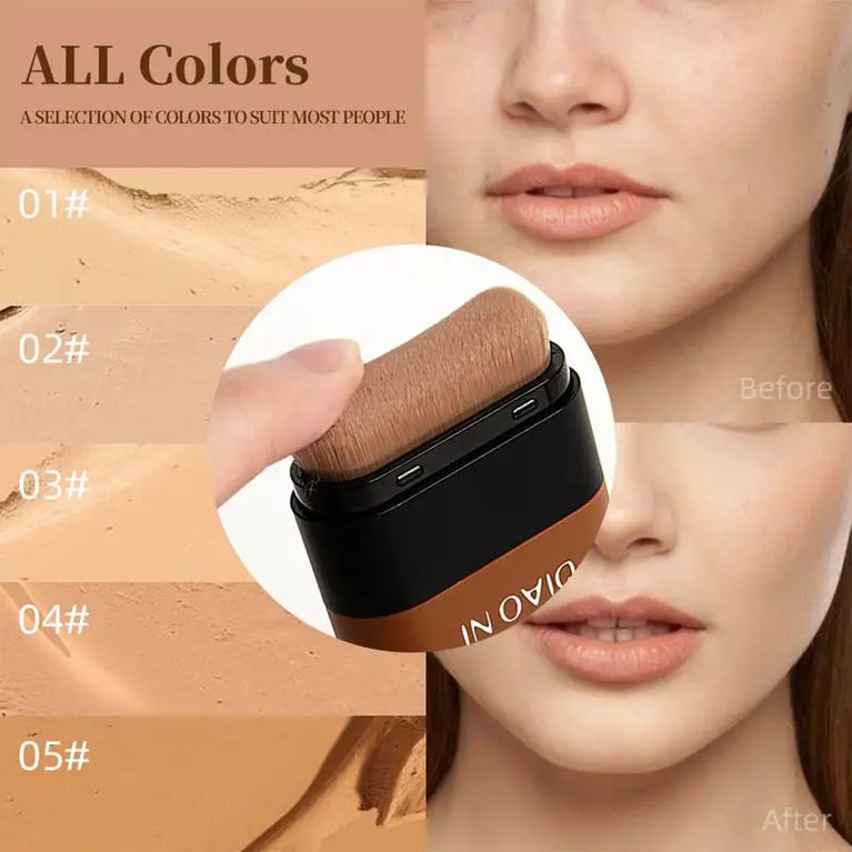 Cover Blemishes -Matte Foundation Stick – Full Coverage, Waterproof & Oil-Control Makeup