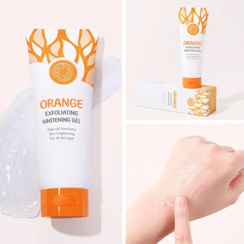 Orange Exfoliating Whitening Gel Orange Exfoliating Gel Scrub Face Whitening Whitening Lazy Cream For Face