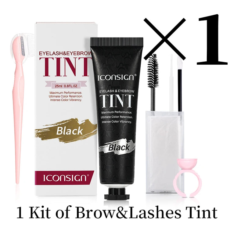 ICONSIGN Professional Lash & Brow Tint Kit – Long-Lasting, Waterproof & Smudge-Proof (60-90 Days)