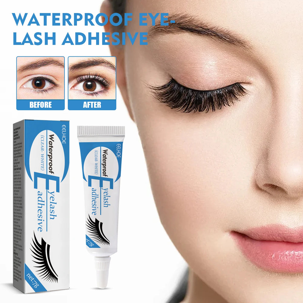 False Eyelash Glue – Strong & Long-Lasting Clear Adhesive for Lashes – 7g