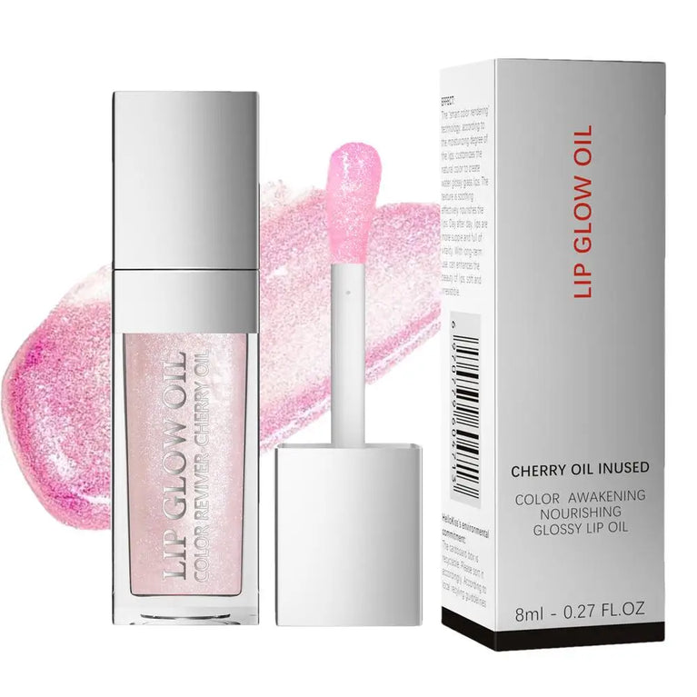 Crystal Jelly Lip Glow Oil – Hydrating, Nourishing & High-Gloss Lip Care 💋✨