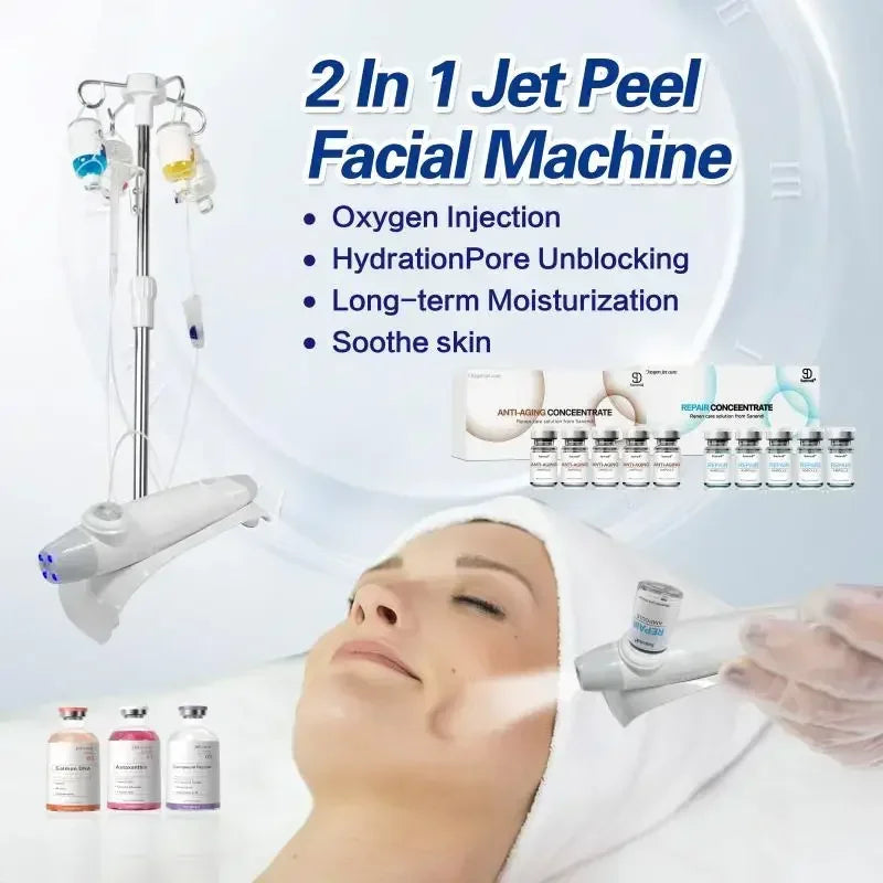 Sanendi Portable Oxygen Facial Machine – Jet Peeling & Deep Skin Rejuvenation