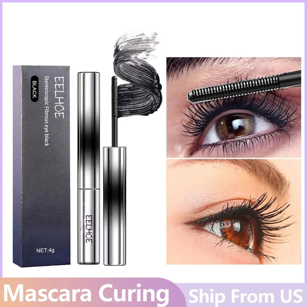 🌟 EELHOE -Waterproof Lengthening Mascara – Long-Lasting Lash Extension Effect for Bold, Beautiful Eyes 🌟