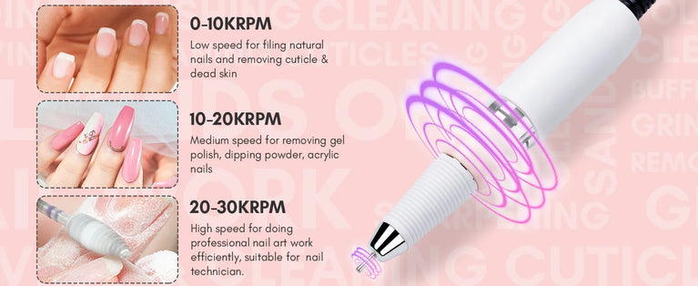 Makartt MALORY 30000RPM Nπ
Makartt MALORY 30000RPM Nail Drill Machine β Rechargeable & Portable Electric E-File for Acrylic & Gel Nails πail Drill Machine Rechargeable Portable Electric E File Remove Acrylic Gel with Nail Bits