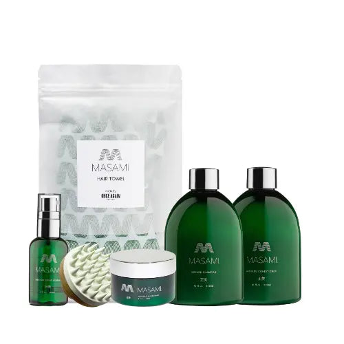 The Ultimate Hydrating Haircare System - Masami Green Saffron