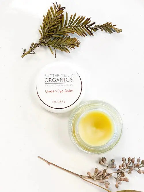 Butter Me Up Organic Caffeinated Under-Eye Balm White Smokey