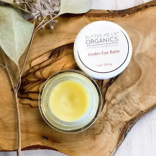 Butter Me Up Organic Caffeinated Under-Eye Balm White Smokey