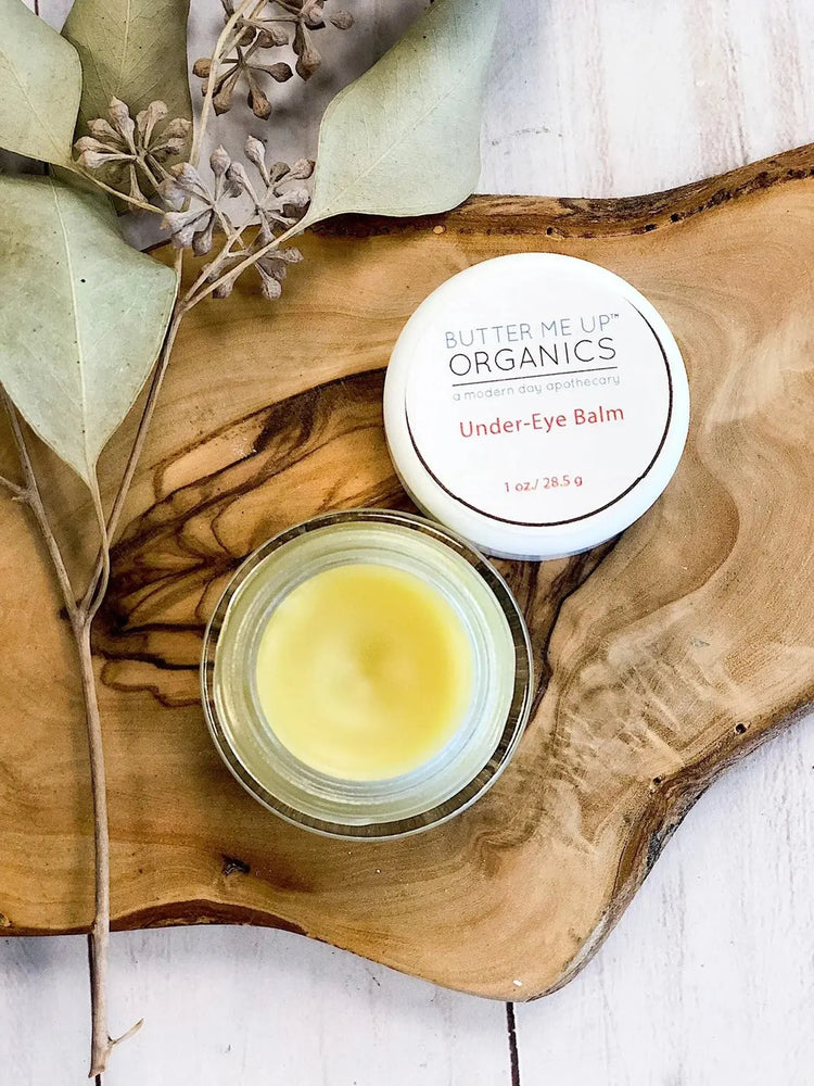 Butter Me Up Organic Caffeinated Under-Eye Balm White Smokey
