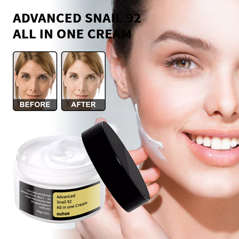 Snail Cream – Anti-Aging, Wrinkle-Fading & Skin Firming Moisturizer