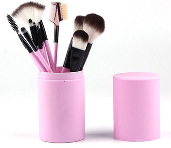 12PCS Makeup Brush Set – Blush, Eyeshadow, Highlighter