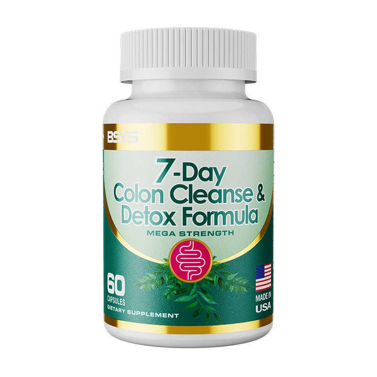 7-Day Colon Cleanse & Detox Formula Capsules