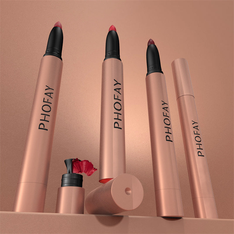 PHOFAY MATTE LIP LINER + LIPSTICK PEN