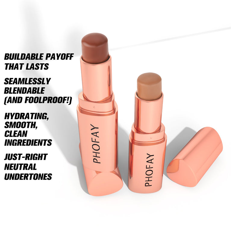 PHOFAY - Dual-Ended Contour Stick for Effortless Sculpting & Highlighting