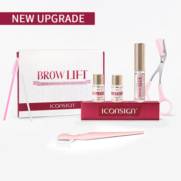 ICONSIGN DIY Brow Lamination Kit – Long-Lasting, Makeup Tool Home Use