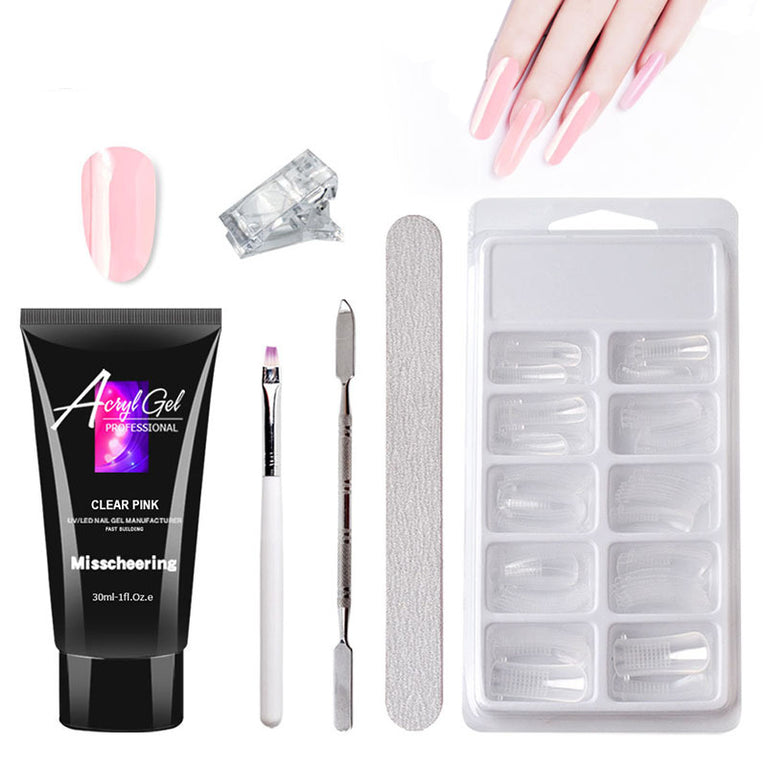 Painless Crystal Gel Nail Art Set