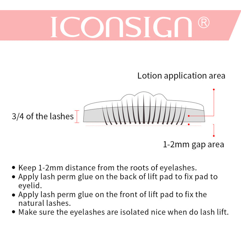 ICONSIGN Lash Lift & Curl Kit Eyes Makeup Tools