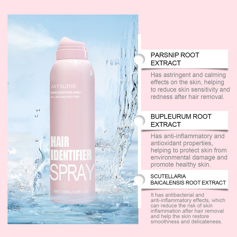 JAY SUING Hair Identifier Spray Set – Moisturizing Dermaplaner Spray for Smooth & Hydrated Skin