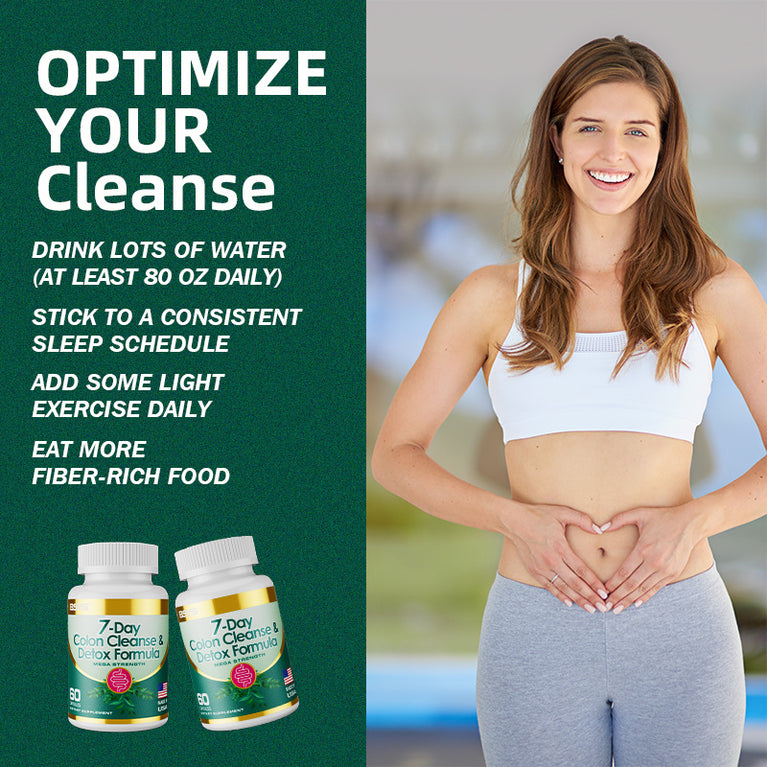 7-Day Colon Cleanse & Detox Formula Capsules