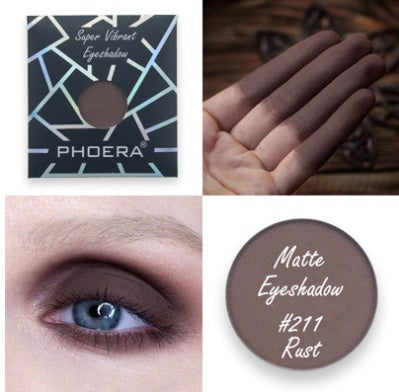 PHOERA - Pearlescent Eye Shadow Powder – Shimmering, Long-Lasting & Highly Pigmented